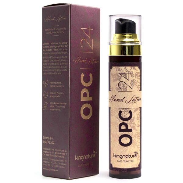 kingnature OPC 24 Handlotion www.aromathek.ch