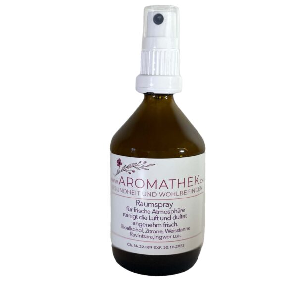 Aromathek Raumspray Frische Atmosphäre www.aromathek.ch