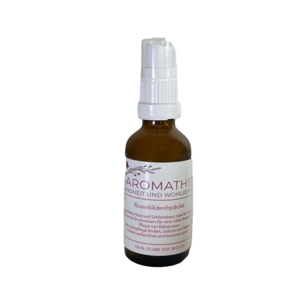 Aromathek Rosenblütenhydrolat www.aromathek.ch