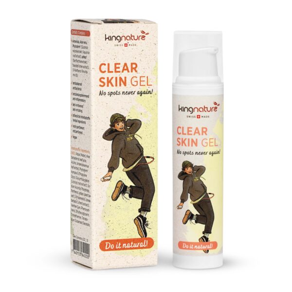 king nature Clear Skin Gel www.aromathek.ch
