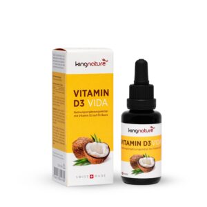 kingnature Vitamin D3 Vida www.aromathek.ch