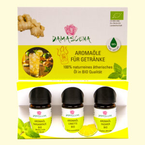 Damascena Aromaöle für Getränke www.aromathek.ch