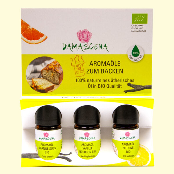 Damascena Aromaöle zum Backen